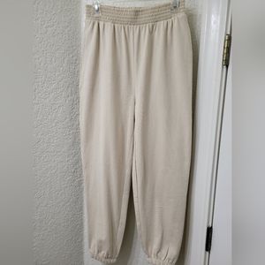 Zara elastic waist & hem joggers - S